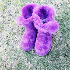 Purple ugg boots